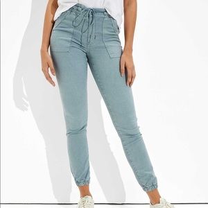 American eagle stretch high-waisted jegging joggers